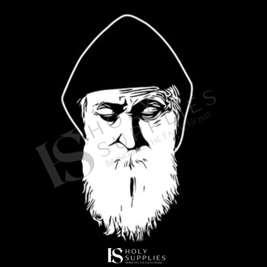 St Charbel Vinyl Car Sticker image 0
