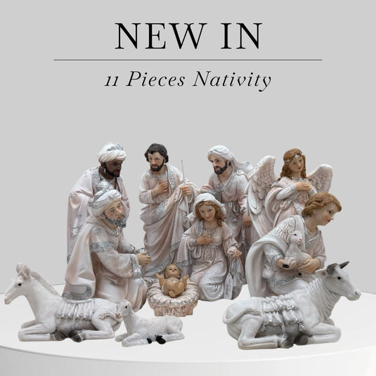 1-Piece Christmas Nativity Set – Elegant, Timeless, and Meaningful