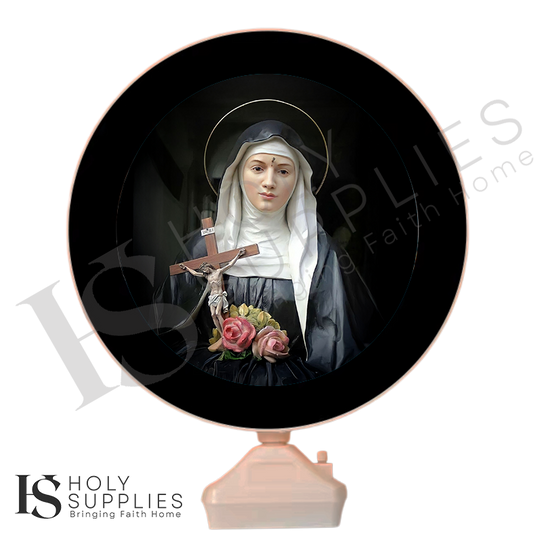 LED Mirror Icon - St Rita image
