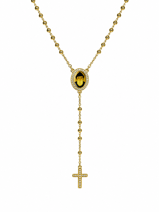 Saint Charbel Rosary Necklace